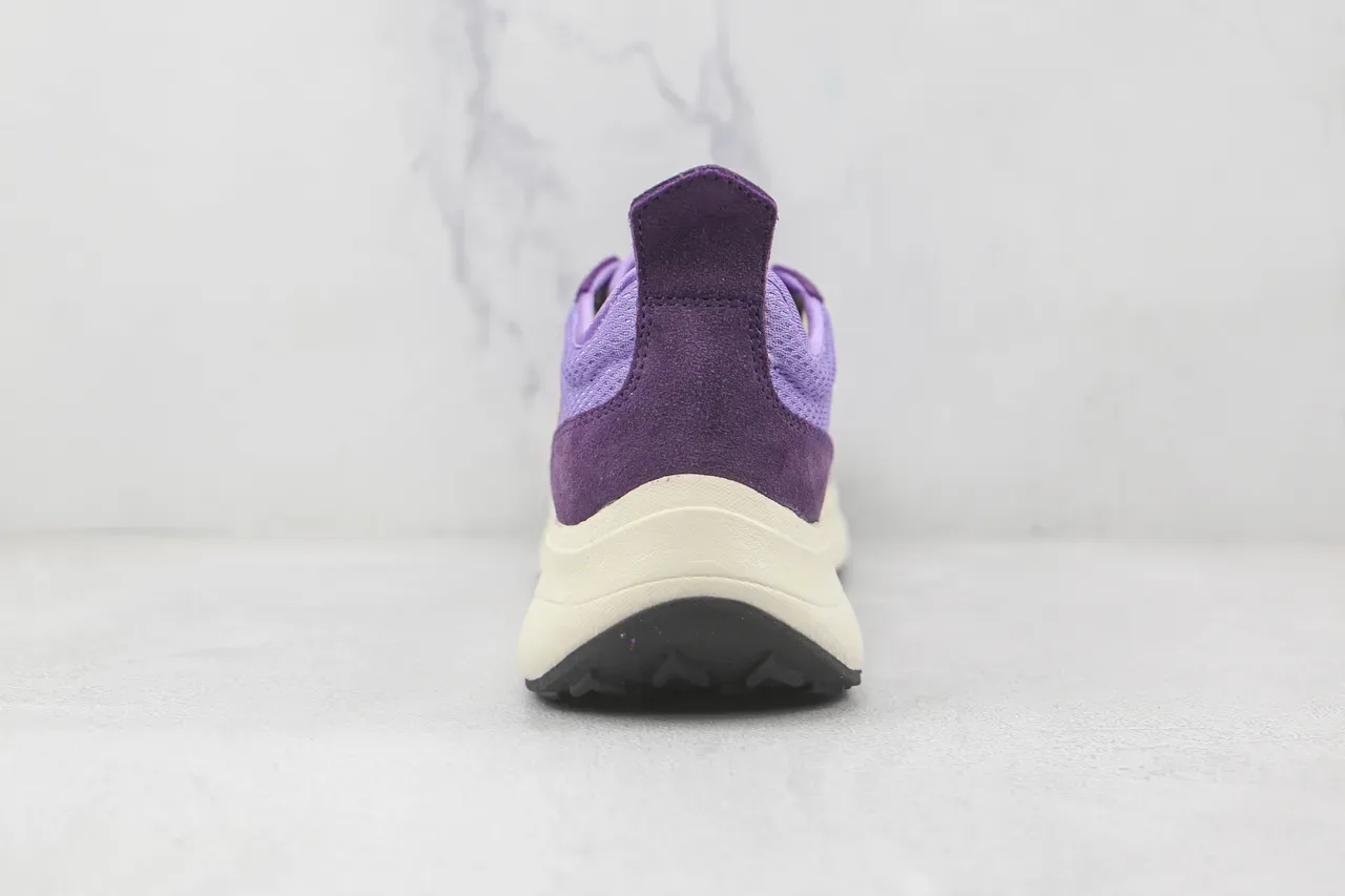 Purple Mesh and Suede LA Logo Chunky Platform Sneaker 9