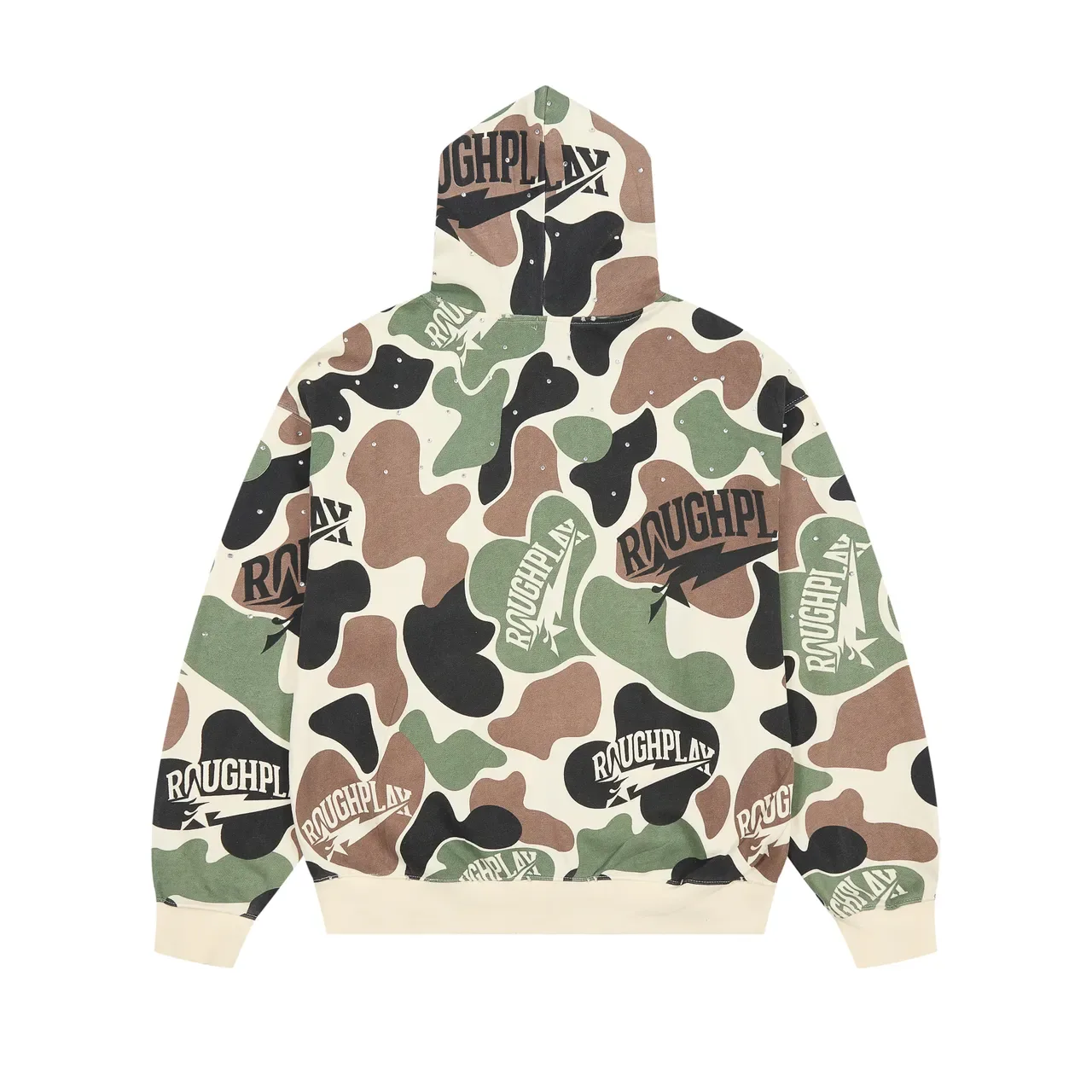 Rough Play Camouflage Full-Zip Hoodie 4