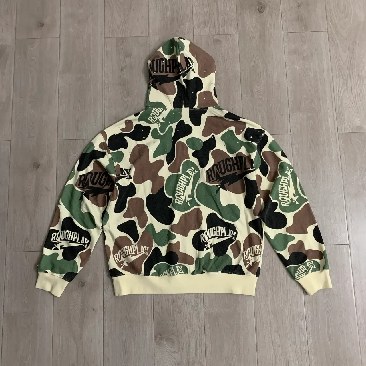 Rough Play Camouflage Full-Zip Hoodie 6