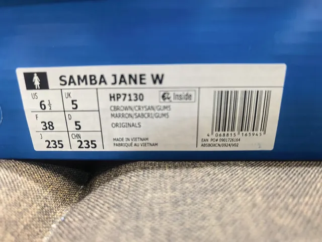 Samba Mary Jane Black Beige T-Strap Perforated Vamp Mary Jane Shoes 2