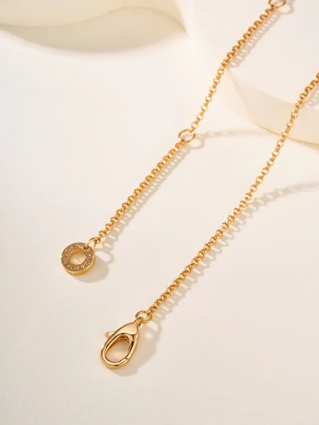 Silver and Gold Multi-Ring Pavé Pendant Necklaces 11