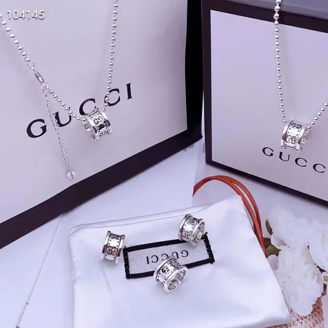 Silver Ball Chain Cylindrical Engraved Pendant Necklace 5
