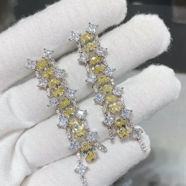 Silver Gold Solitaire Halo Ring 2