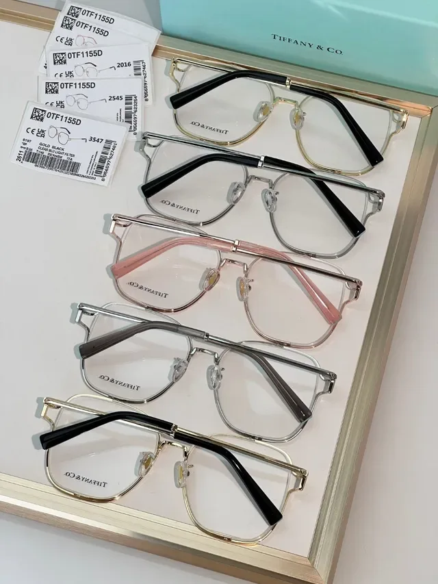 Silver Gray Geometric Metal Frame Thin Wire Construction Eyewear 7