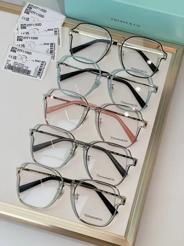 Silver Gray Geometric Metal Frame Thin Wire Construction Eyewear 8