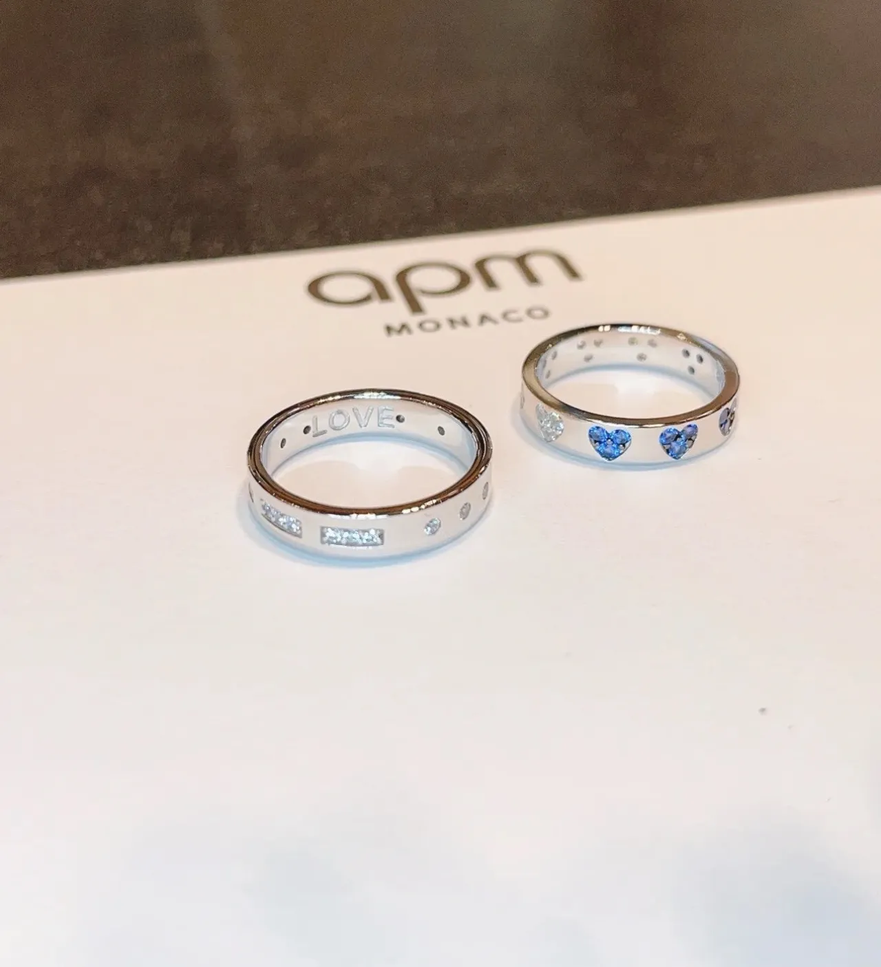 Silver-Toned Multi-Stone Band Ring 3