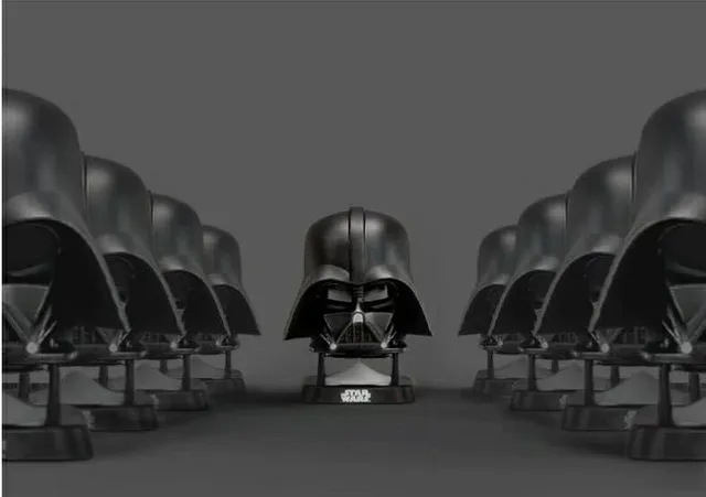 Star Wars T2 سماعة لاسلكية Darth Vader خوذة سماعة محمولة 4