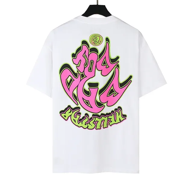 White Oversized Graphic Print T-Shirt 4