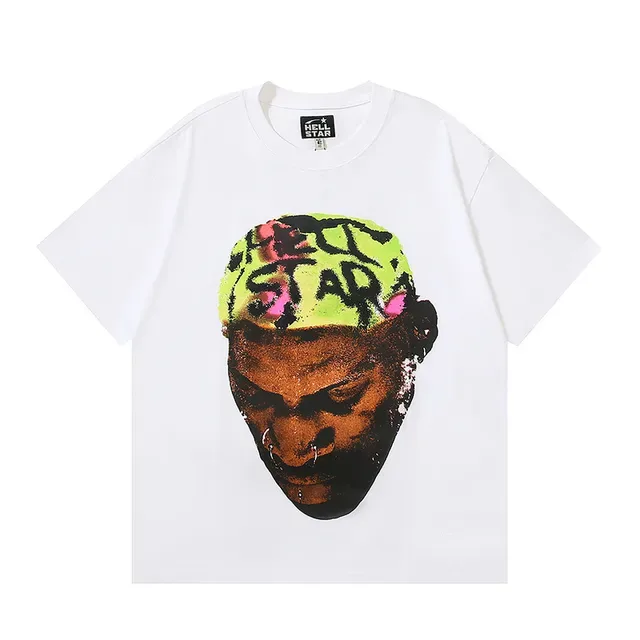 White Oversized Graphic Print T-Shirt 6