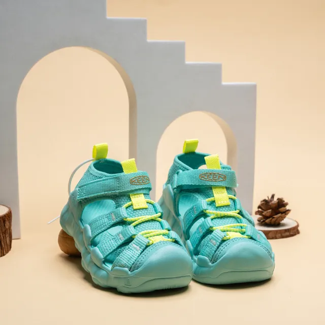 Sandales Casuales Enfants Jaune Orange Gris 15