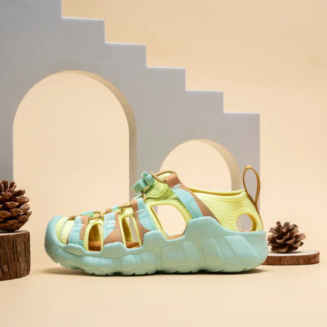 Sandales Casuales Enfants Jaune Orange Gris 17