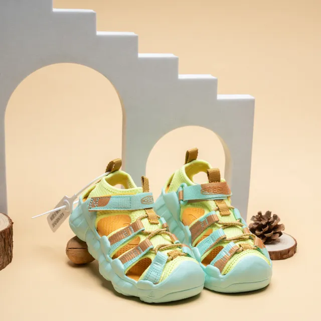 Sandales Casuales Enfants Jaune Orange Gris 20