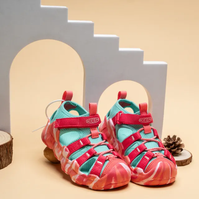 Sandales Casuales Enfants Jaune Orange Gris 24