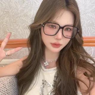 Gentle Monster UIM Oversized Rectangular Black Optical Glasses