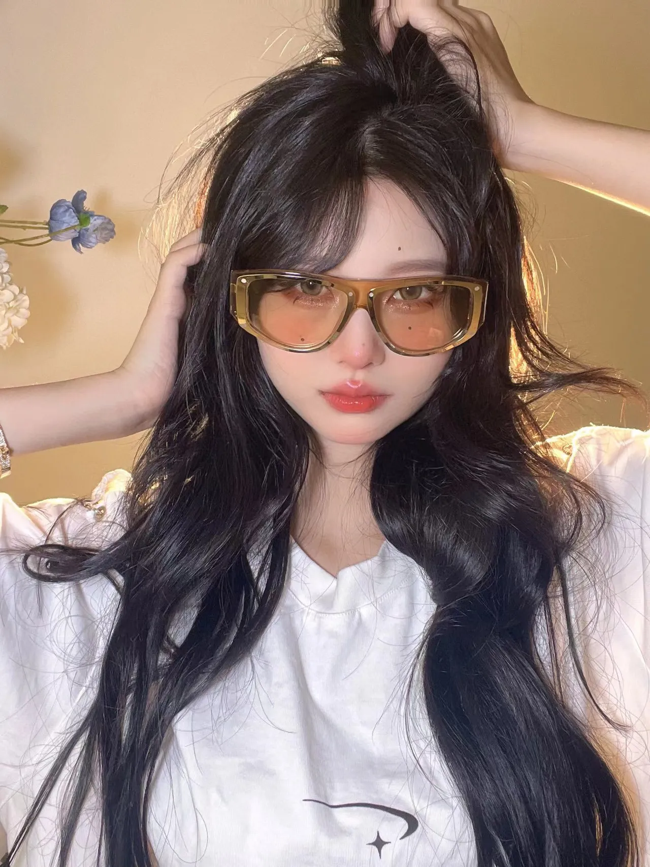 Givenchy GV 7177/S Black/Grey Oversized Shield Sunglasses 4