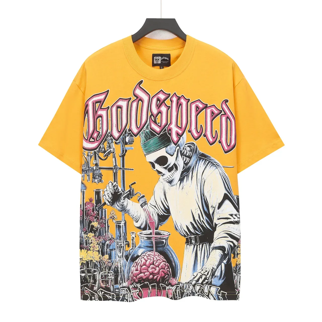 Godspeed Brain Wash Graphic Oversized T-Shirt 2