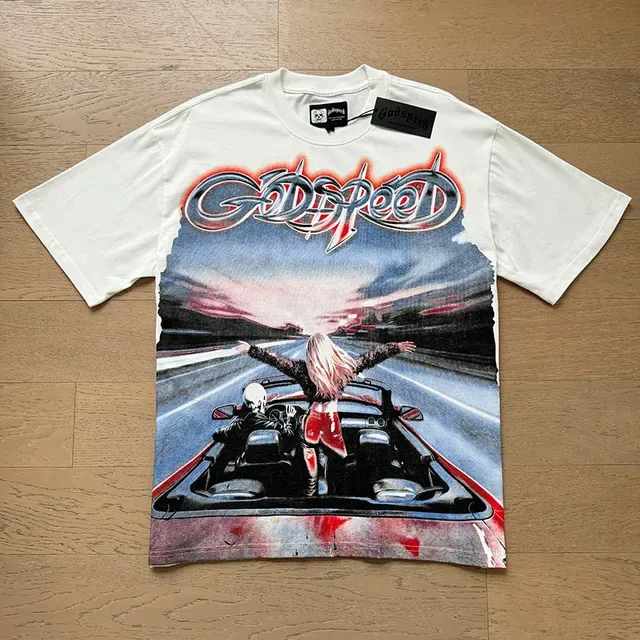Godspeed Graphic-Print Crew-Neck Short-Sleeve T-Shirt 2