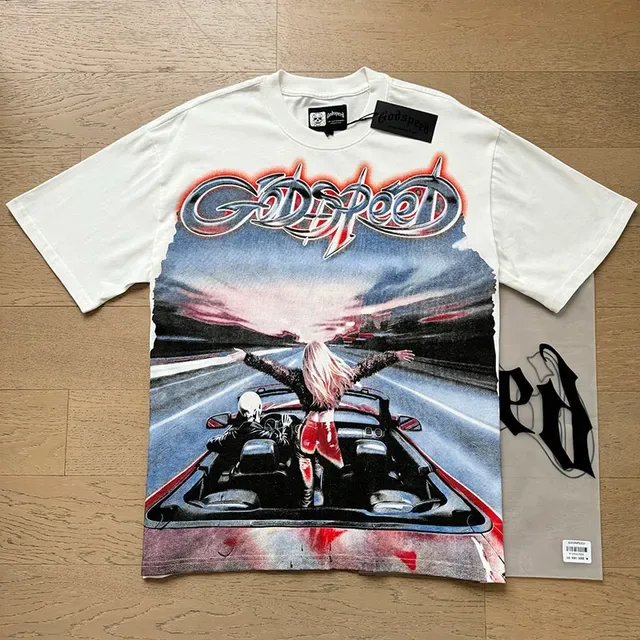 Godspeed Graphic-Print Crew-Neck Short-Sleeve T-Shirt 3