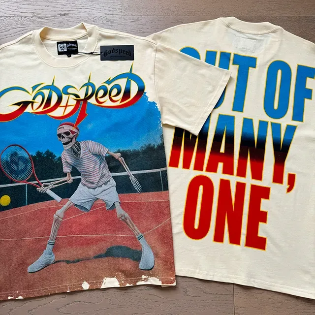 Godspeed Graphic Print Oversized T-Shirt 4