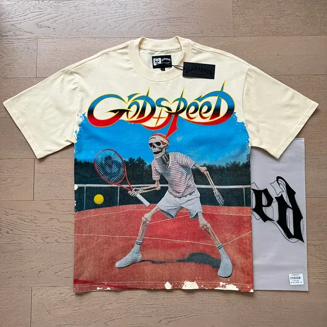Godspeed Graphic Print Oversized T-Shirt 6