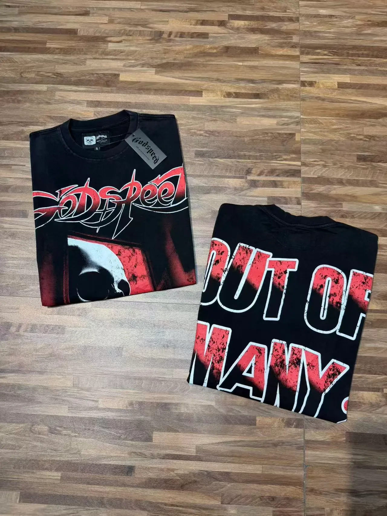 Godspeed Graphic-Print Oversized T-Shirt 7
