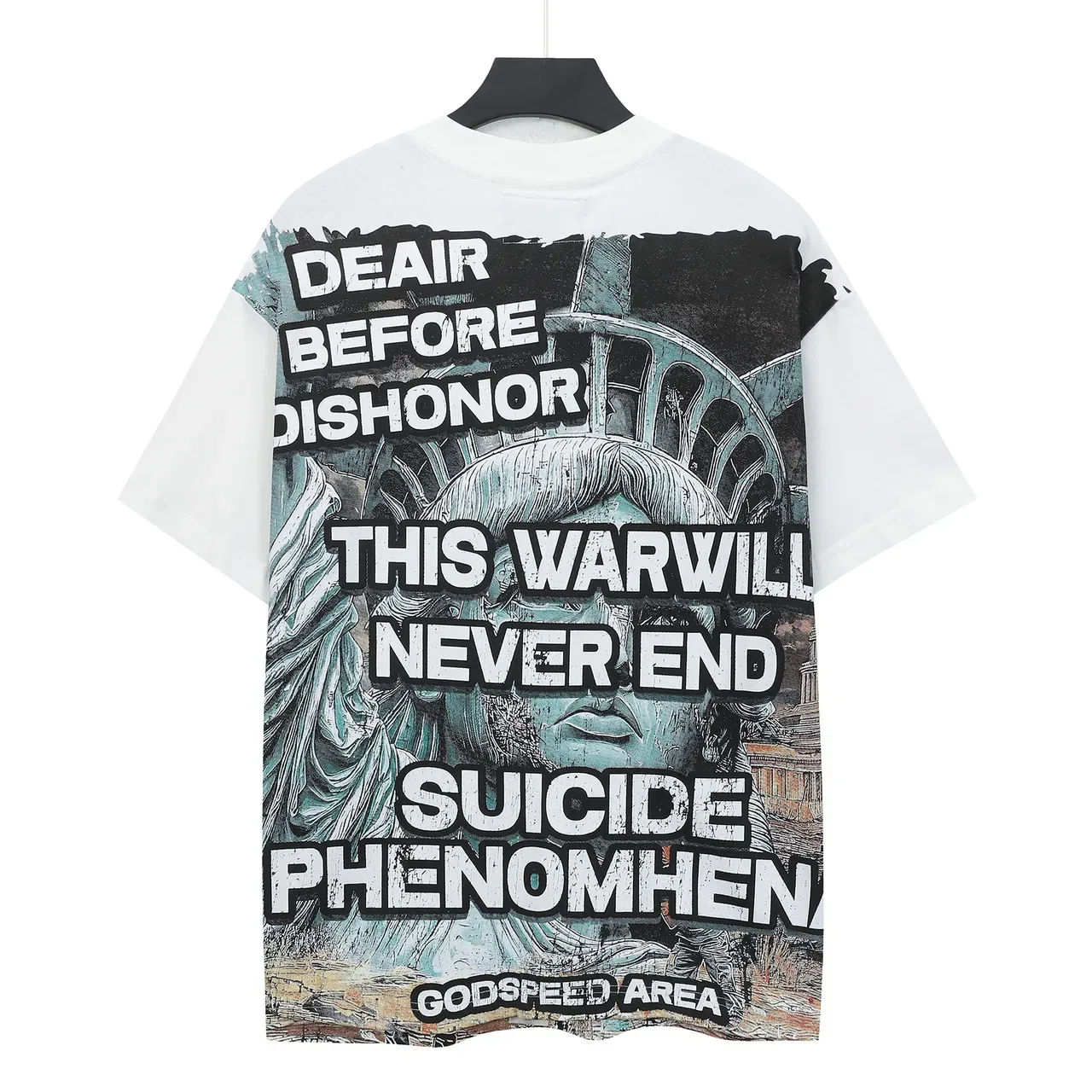 Godspeed Graphic Print Oversized T-Shirt 3