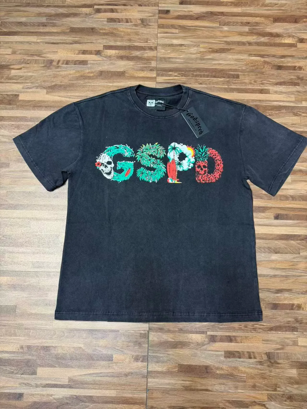 Godspeed GSPD Wave Graphic Oversized T-Shirt 5
