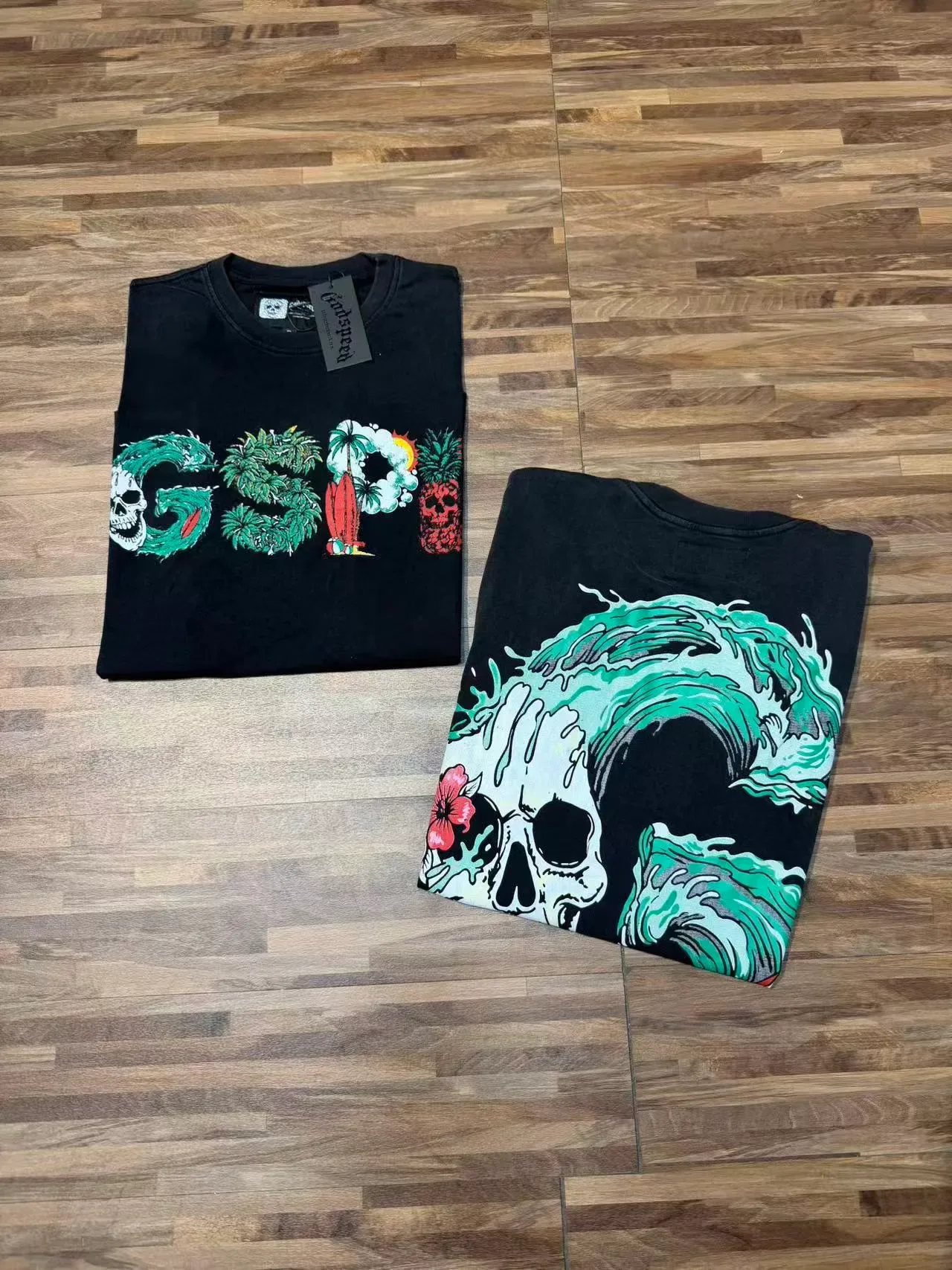 Godspeed GSPD Wave Graphic Oversized T-Shirt 7