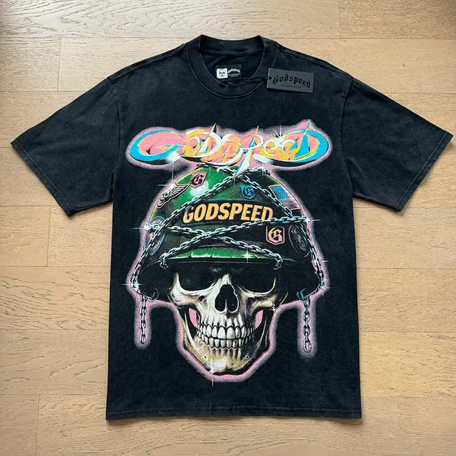 Godspeed Out of Many, One Graphic Print Black T-Shirt 5