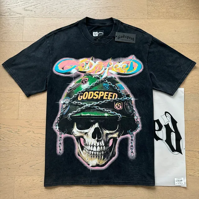 Godspeed Out of Many, One Graphic Print Black T-Shirt 6