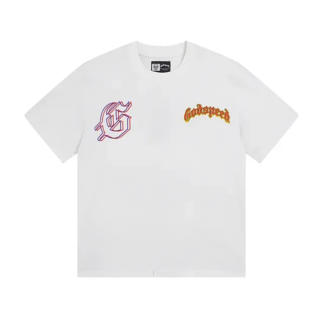 Godspeed White Multicolor Graphic-Print Oversized Fit T-Shirt 3
