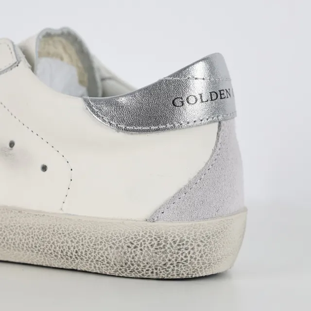 Golden Goose Super-Star Off-White Cuir vieilli Chaussures lifestyle 4