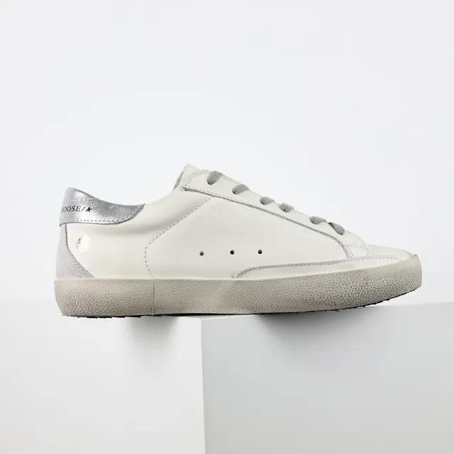 Golden Goose Super-Star Off-White Cuir vieilli Chaussures lifestyle 7