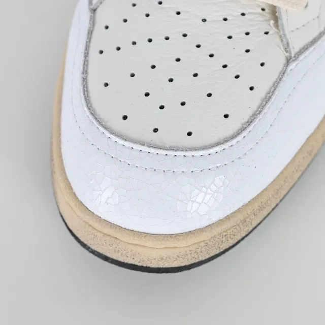 Golden Goose Super-Star Sneakers Lifestyle Blanc et Noir Étoilé 5
