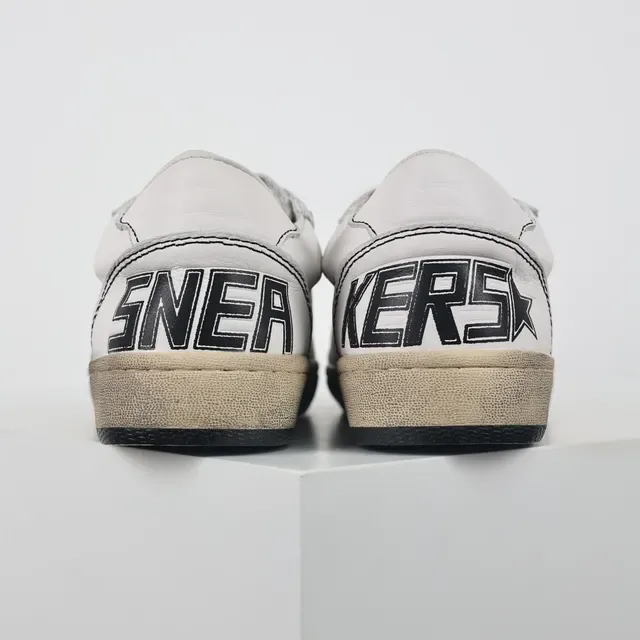 Golden Goose Super-Star White Star Outline sneakers lifestyle 8