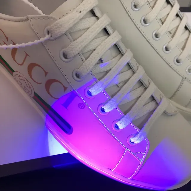 Gucci Ace White Red Green Web Stripe Lifestyle Sneakers 2
