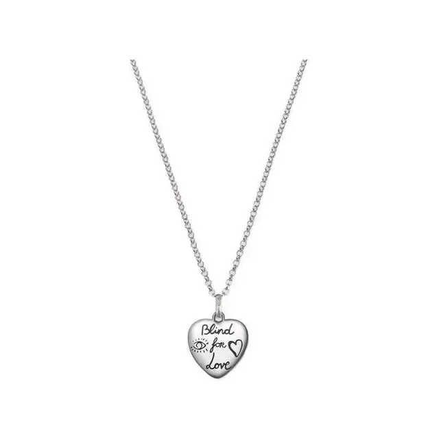 Gucci Blind for Love Heart Pendant Necklace 2