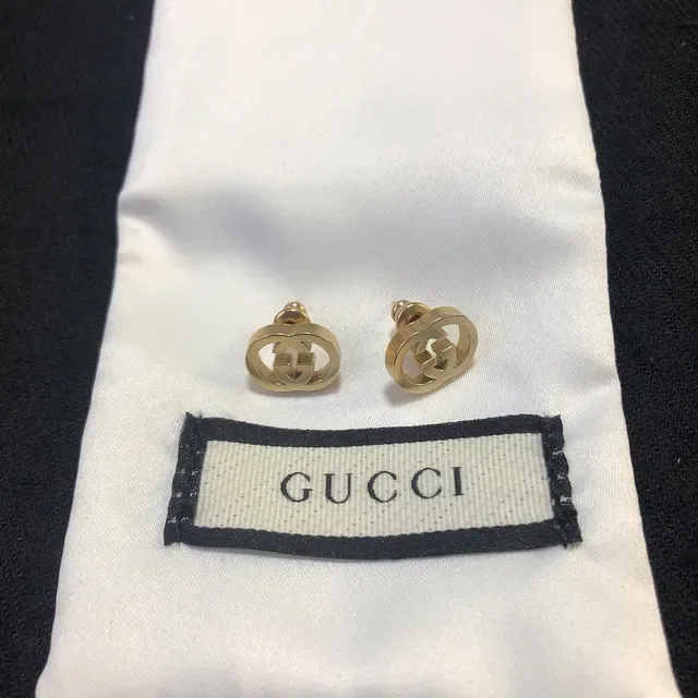 Gucci GG Marmont Gold Curb Chain Interlocking G Logo Necklace 2