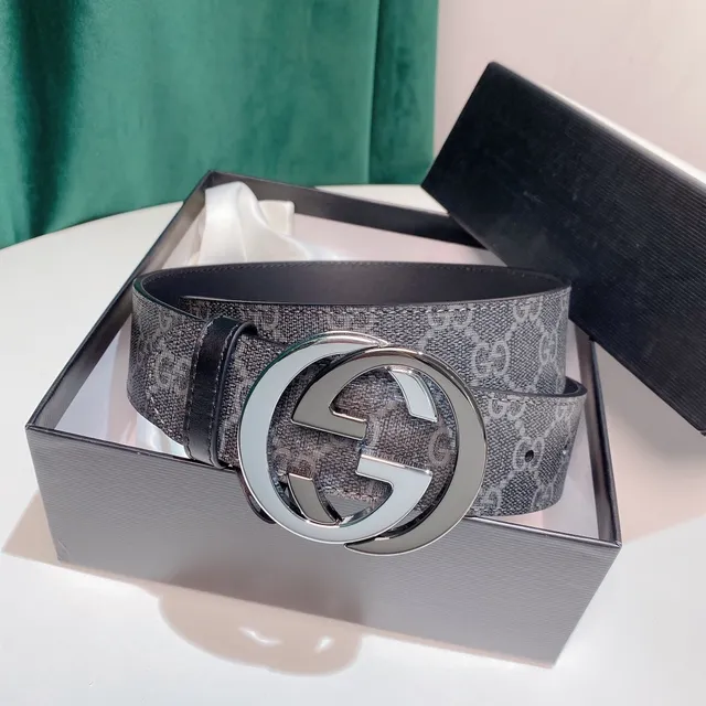 Gucci GG Marmont Interlocking G Buckle Leather Belt 8
