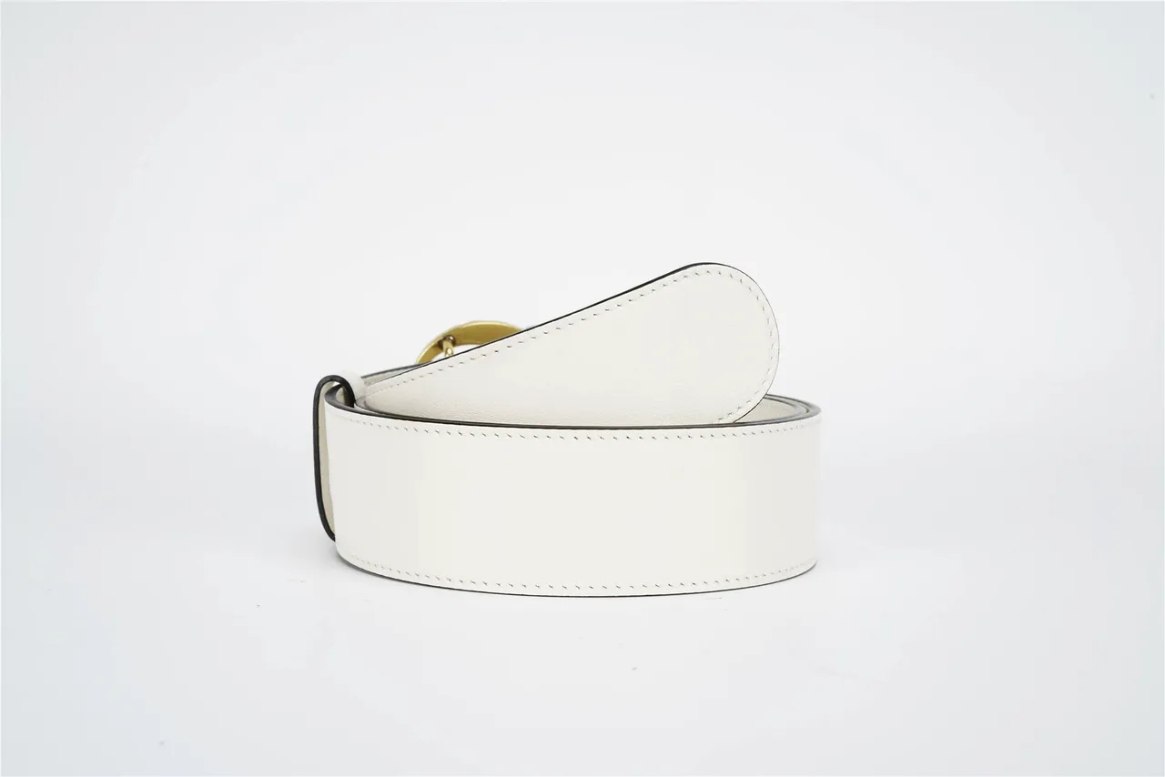 Gucci GG Marmont Ceinture en cuir ornée de perles 3