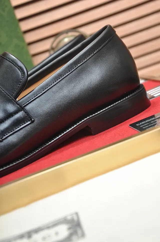 Gucci Horsebit 1955 Black GG Monogram Loafers 2