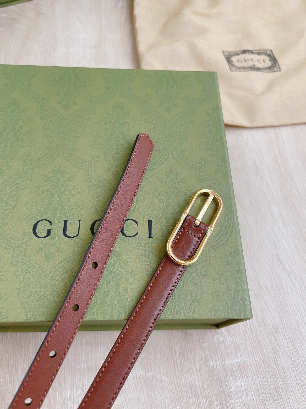 Gucci Horsebit 1955 Brown Leather Belt 5