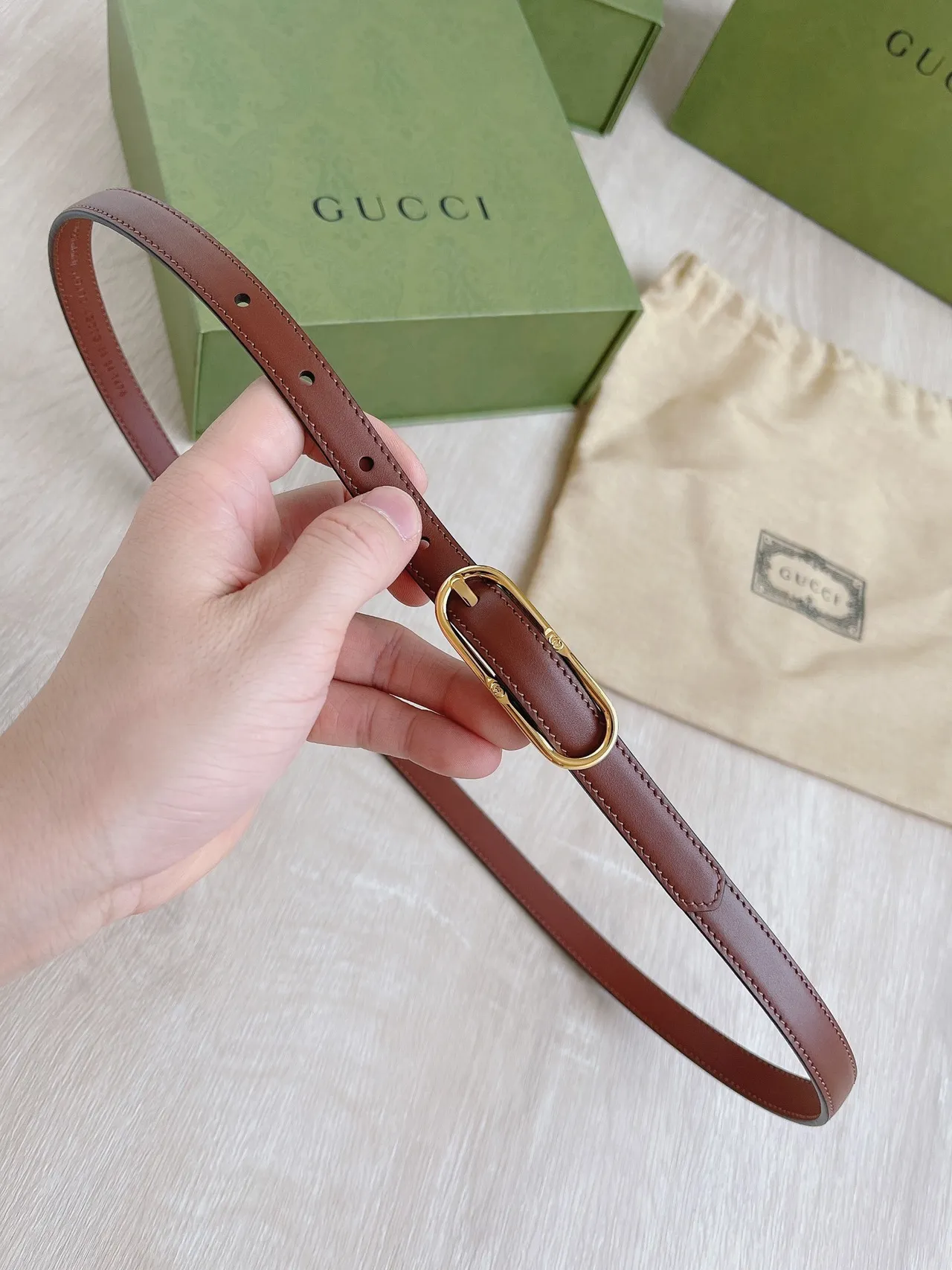Gucci Horsebit 1955 Brown Leather Belt 7