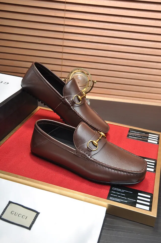 Gucci Horsebit 1955 Brown Leather Loafer 6
