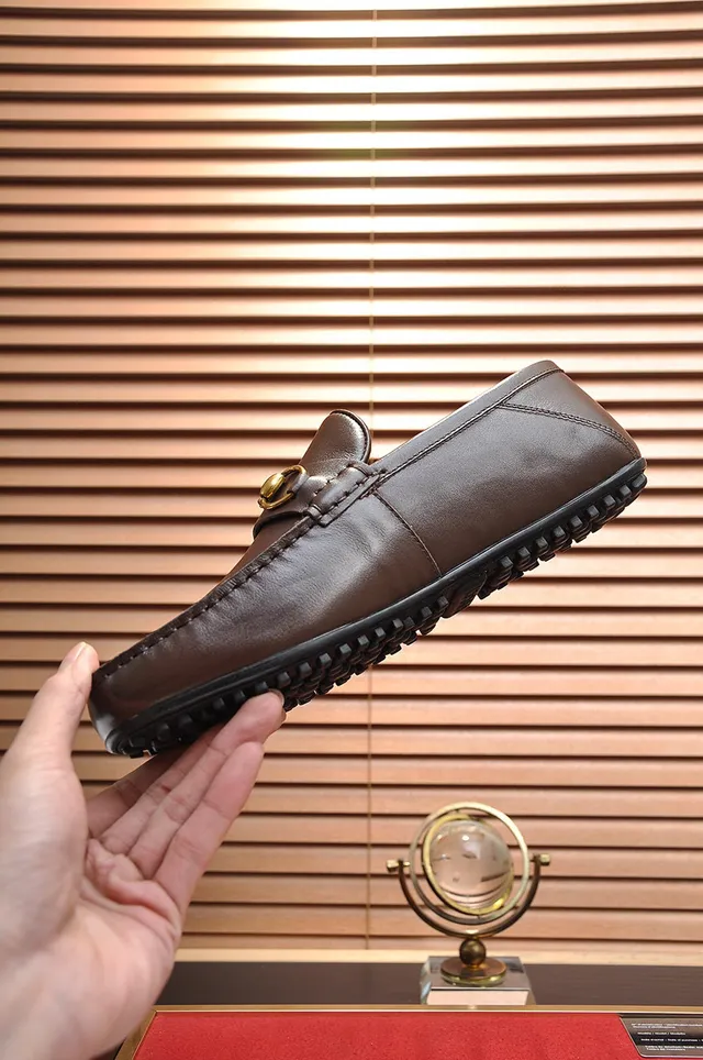Gucci Horsebit 1955 Brown Leather Loafer 7