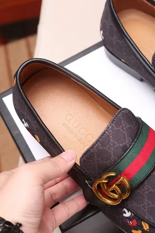 Gucci Horsebit 1955 GG Monogram Mickey Mouse Loafers 7