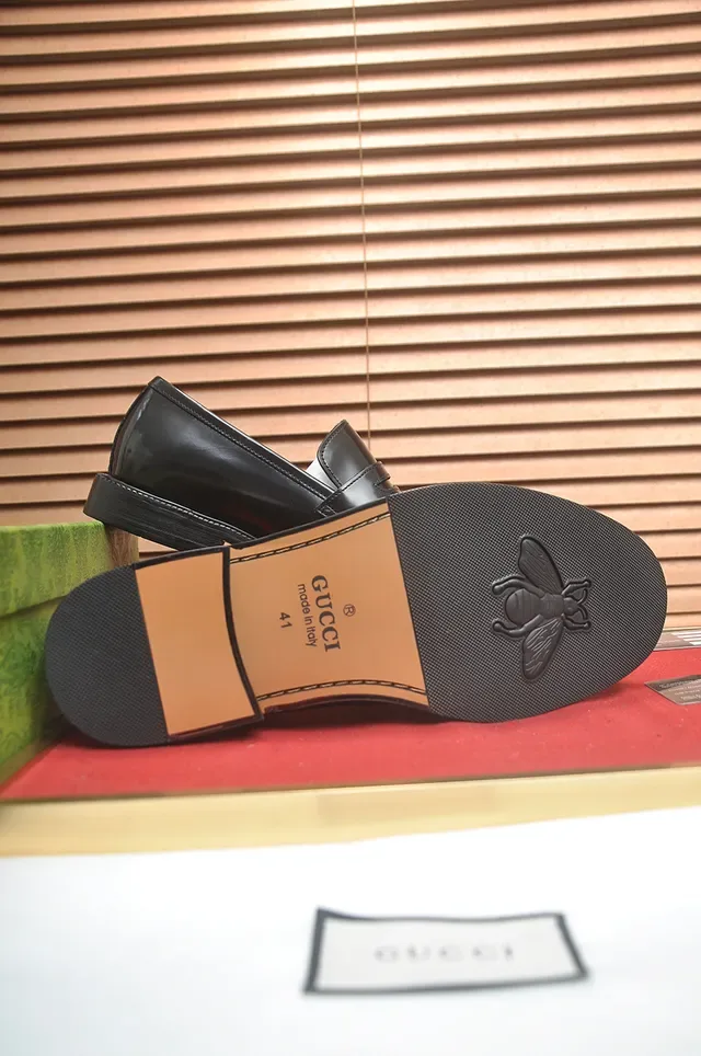 Gucci Horsebit 1955 Loafer Black Patent Leather Loafers 3