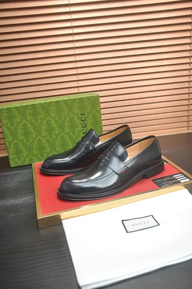 Gucci Horsebit 1955 Loafer Black Patent Leather Loafers 4