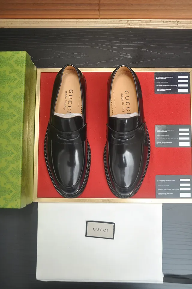 Gucci Horsebit 1955 Loafer Black Patent Leather Loafers 5