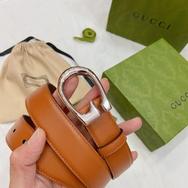 Gucci Horsebit 1955 Tan Leather Belt 2